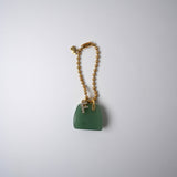 Uni-sac Green Aventurine Bag Charm Gold