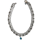 Opulent Tri-Versal Choker Silver