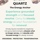 HEY TRANSFORMER NECKLACE | Brazilian Lantern Faceted cut Smoky Quartz & Rectangular cut Clear Quartz