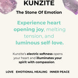 CALL ME LOVED Phone Charm | Kunzite & Brown Lip MOP