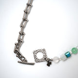 Brilliant-Naire Chain Necklace Green