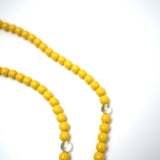 Collier de sucette jaune