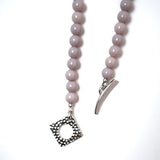 Collier de sucette lilas