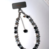 Velvet Heart Labradorite Phone Charm