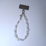 Clear Quartz Phone Charm