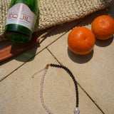 Liora Necklace - Garnet & Rose Quartz