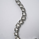 Opulent Bi-Strand Bracelet Silver