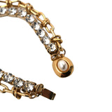 Opulent Bi-Strand Bracelet Gold