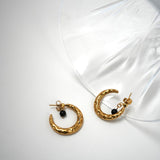 Crescent Eearrings