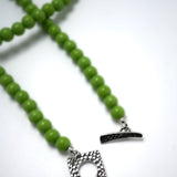 Collier de sucette verte