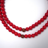 Lollipop Necklace Red