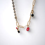 Get Set Glow Necklace with Black Agate