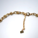 Gatsby Layered Necklace with Citrine