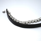 Glow - Getter Bold Choker Black with Quartz