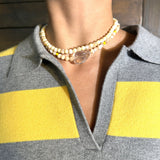 CALM WITH YOU NECKLACE | Brown Lip MOP