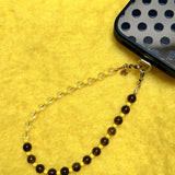 CALL ME CLEAR Phone Charm | Smoky Quartz with Clear Quartz -  GENDER FLUID