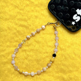 CALL ME LOVED Phone Charm | Kunzite & Brown Lip MOP