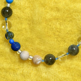 CALL ME ZEN Phone Charm | Labradorite & Clear Quartz - GENDER FLUID