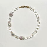*BESPOKE COLLECTION* - AMP YOUR VIBE NECKLACE |  Brazilian Cylinder Quartz & Fresh Water Pearls