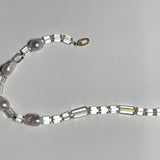 *BESPOKE COLLECTION* - AMP YOUR VIBE NECKLACE |  Brazilian Cylinder Quartz & Fresh Water Pearls