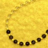 CALL ME CLEAR Phone Charm | Smoky Quartz with Clear Quartz -  GENDER FLUID